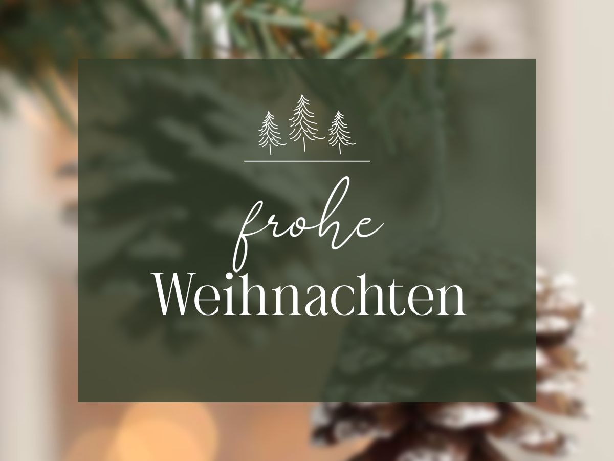 Frohe Weihnachten
