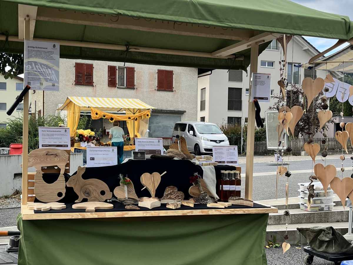 Marktstand Kabisfest Thurnen